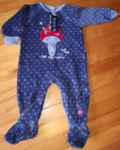 Pyjama Souris Mini 6-9 mois Neuf