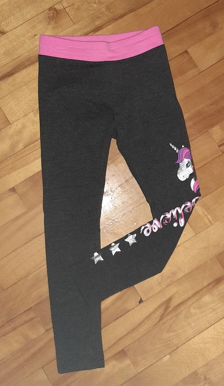 Legging Fille George – Taille 4-5 Ans – Rayures Multicolores – Neuf Avec étiquettes