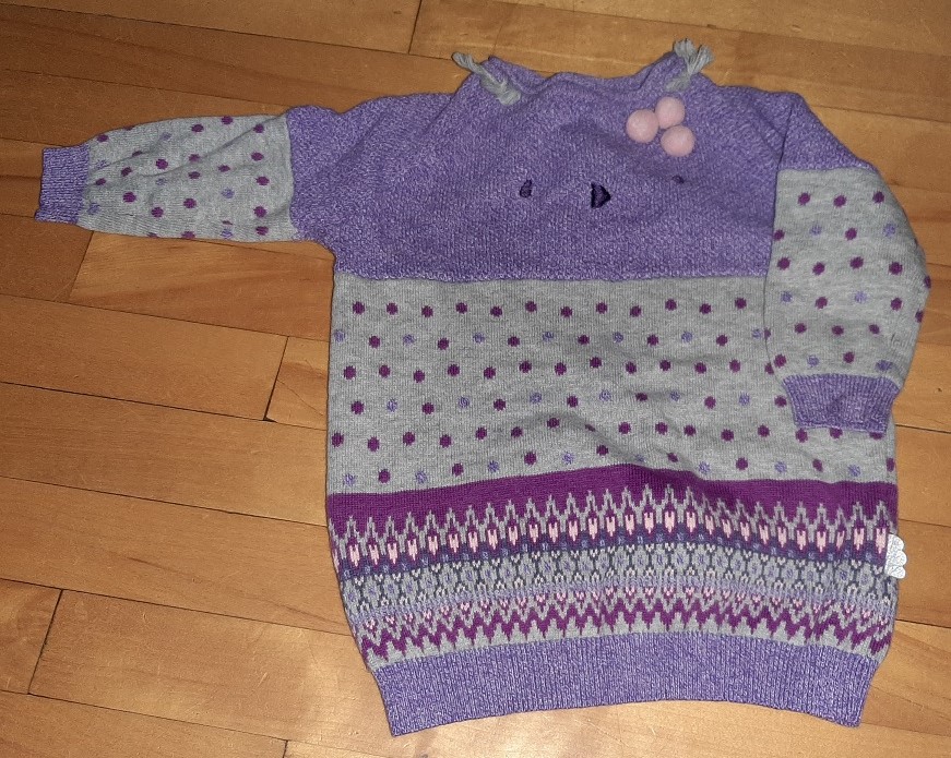 Robe Boho Boots Mini Club 12-18 Mois - Manches Longues Plume Rose - Occasion