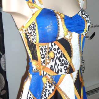 Chandail Blue Sketch Medium/Large